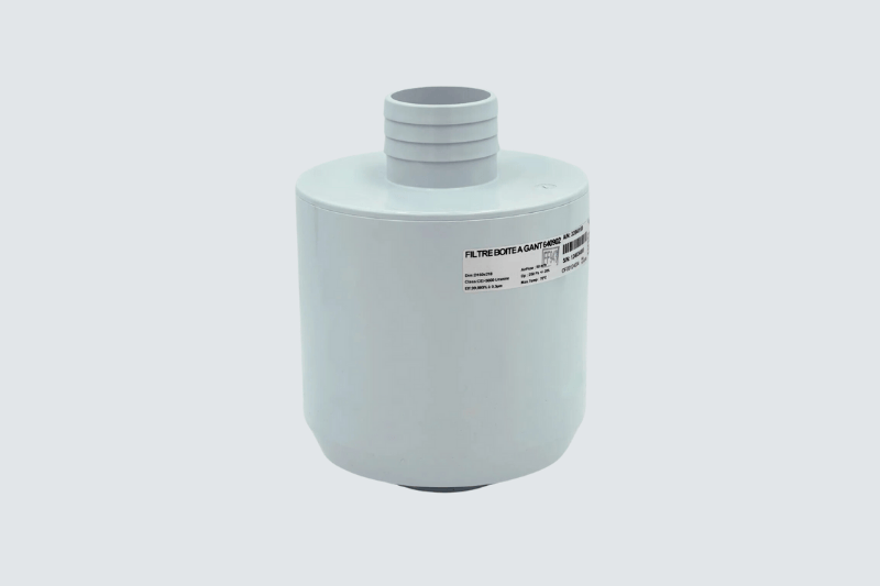 HEPA H13 50m3/h filter (closed)