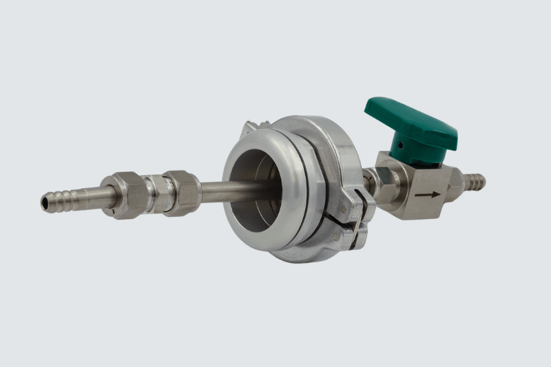 Hermetic Ball valve feedthroughs