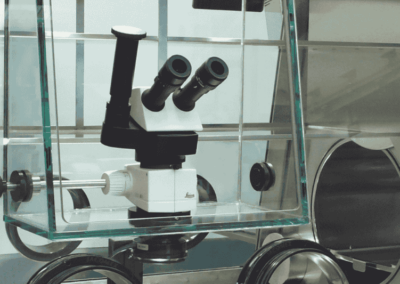 Microscope for Glove Box